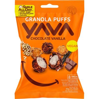 Granola Puffs Chocolate Vanilla 35g