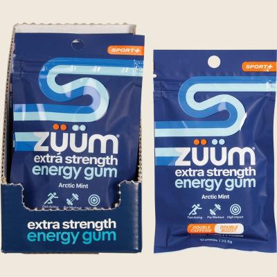 Energy Gum Extra Strength Sport Arctic Mint Hasta 16x10pcs