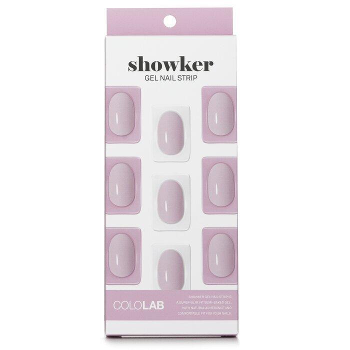 Cololab Showker Gel Nail Strip # CSF311 Lovely Violet 1pcs - Click Image to Close